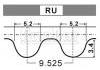 Steuerriemen Timing Belt:8200241629
