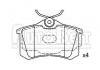 тормозная кладка Brake Pad Set:4252.23