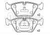 тормозная кладка Brake Pad Set:4250.94