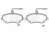 тормозная кладка Brake Pad Set:4252.94