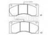 Plaquettes de frein Brake Pad Set:5000814345