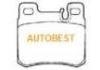 Plaquettes de frein Brake Pad Set:0014200220, GDB987